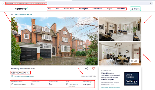 rightmove web scraper