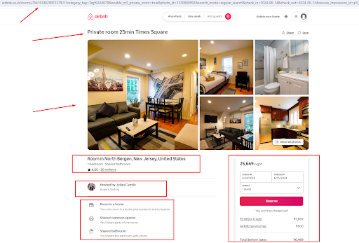 web scraping Airbnb