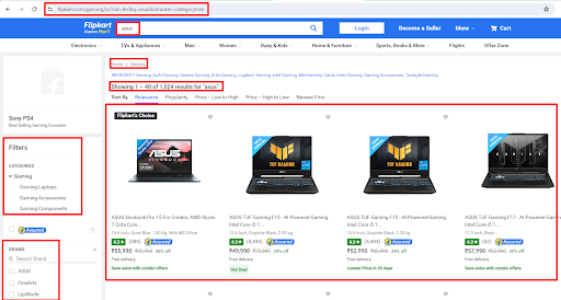 Flipkart web scraper