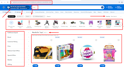 web scraping Walmart