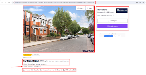 zoopla web scraper