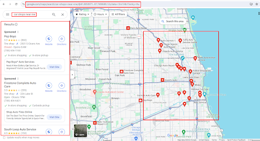 google maps data scraper