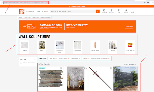 scrap homedepot site