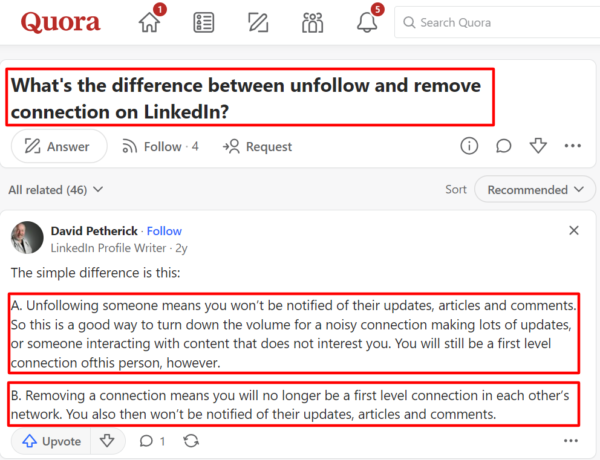 What Is The Difference Between Follow And Connect On LinkedIn