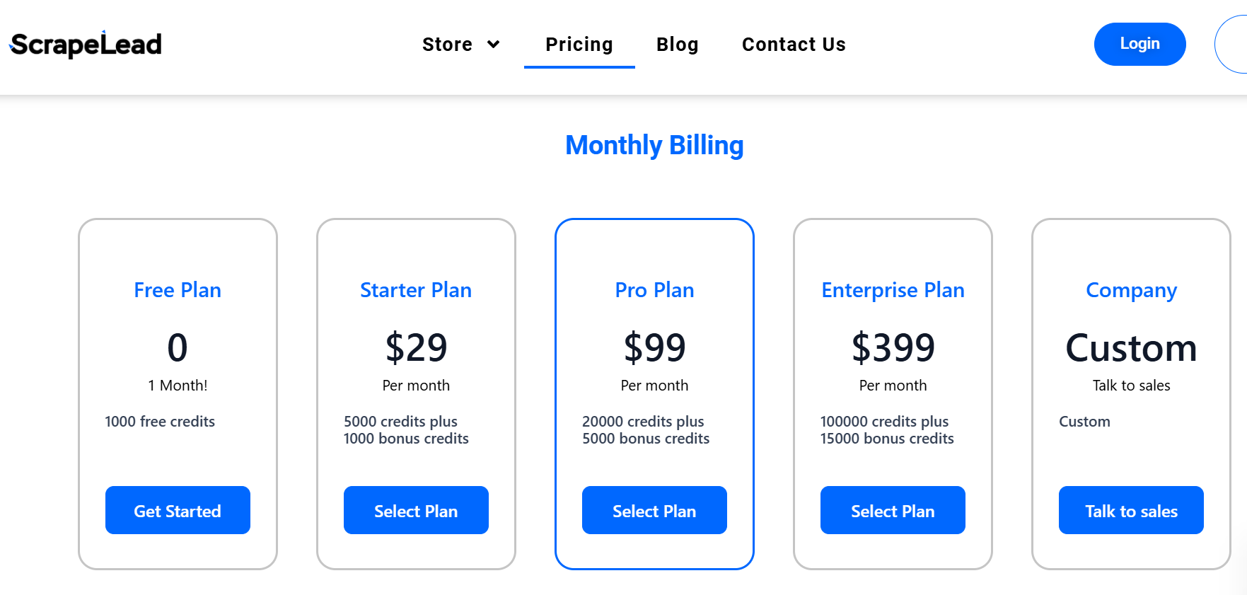 scrapelead pricing