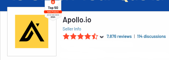 Apollo.io rating