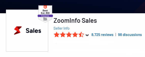 ZoomInfo rating