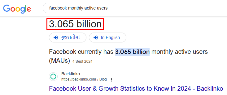 facebook monthly active users