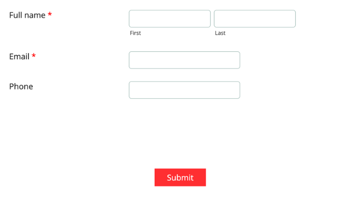 sample form