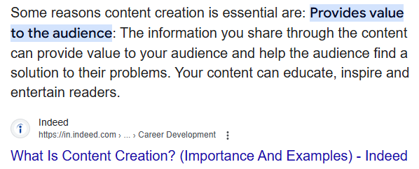 what is content creation