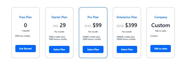 Scrapelead monthly pricing