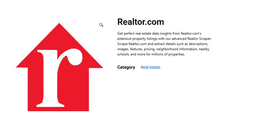 Scrapelead realtor.com scraper