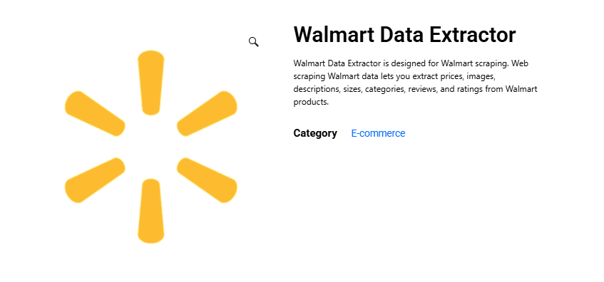 Walmart Data Extractor