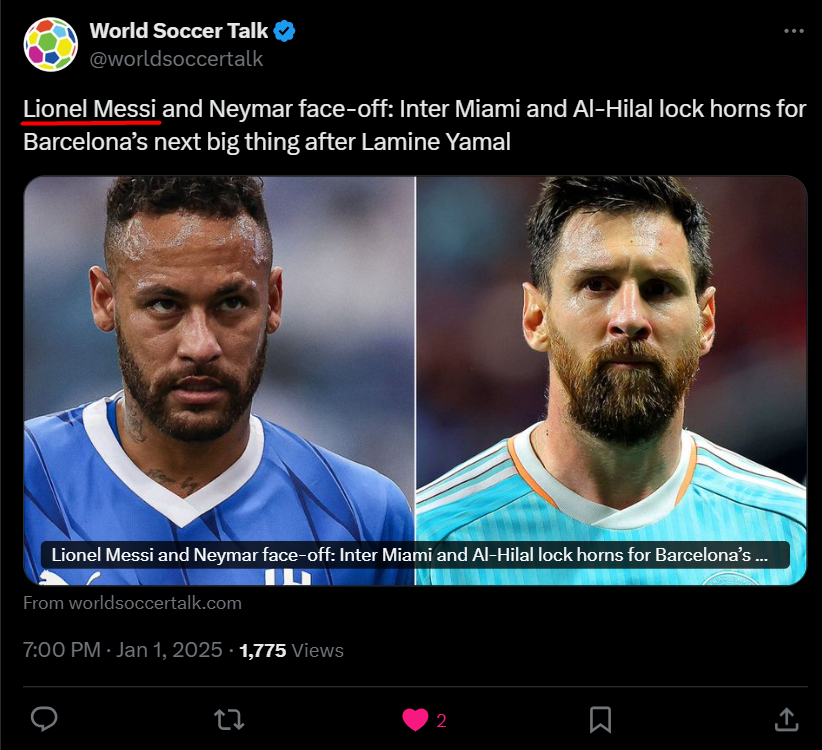 messi tweet