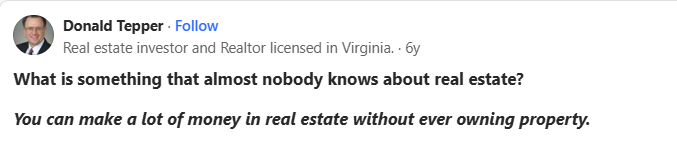 something that almost nobody knows about real estate