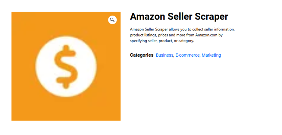 Amazon Seller Scraper