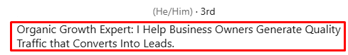 linkedin headline 2