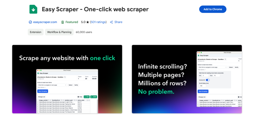 easy scraper