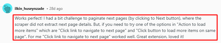 pagination comment