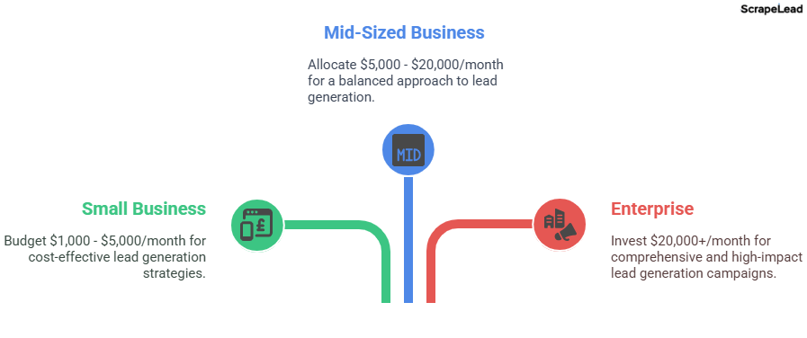 Lead Generation Budget By Company Size