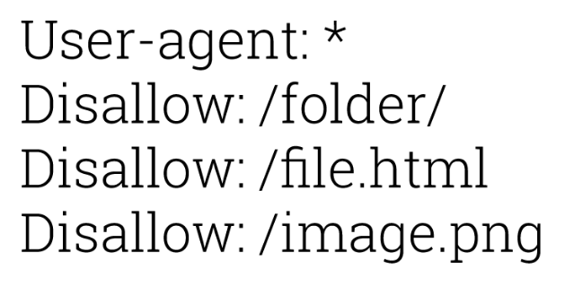robots.txt example